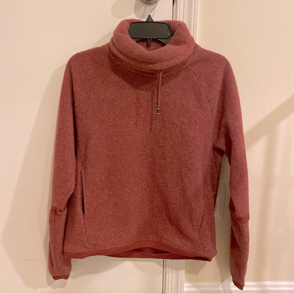 Nike Women’s Thermal Fleece Cowlneck Pullover Cozy Sweatshirt size S - Picture 1 of 7